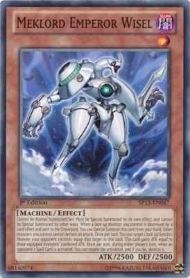 Meklord Emperor Wisel - SP13-EN047 - Common - Unlimited Edition - Damaged - Star