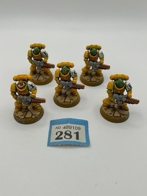 GW Warhammer 40K Primaris Space Marines Imperial Fists - 5x Infernus Squad
