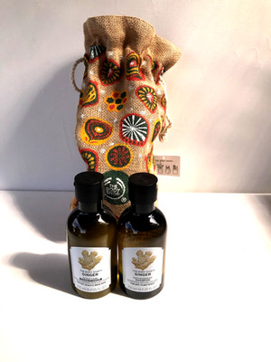 BODY SHOP '' INGWER '' ANTI-SCHUPPEN SHAMPOO + KOPFHAUTPFLEGE CONDITIONER - ORIGINAL