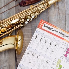  Saxophone Chord Practice Diagramma di pratica Sassofono Principiante Nota