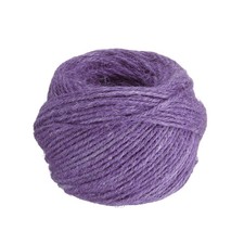 Natural Jute Rope 164 Feet 2mm for Thong, Light Purple Rope