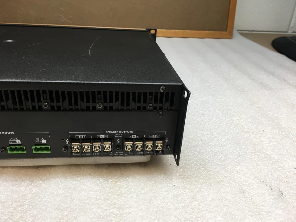 LAB GRUPPEN C5:4X Power Amplifier 600Watts w/ Rack Ears & Power Cord - Image 4 of 4