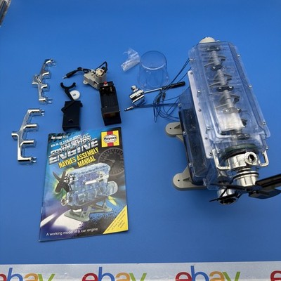 Haynes Build Your Own Internal Combustion Engine 4 Cylinder Model Kit Untested