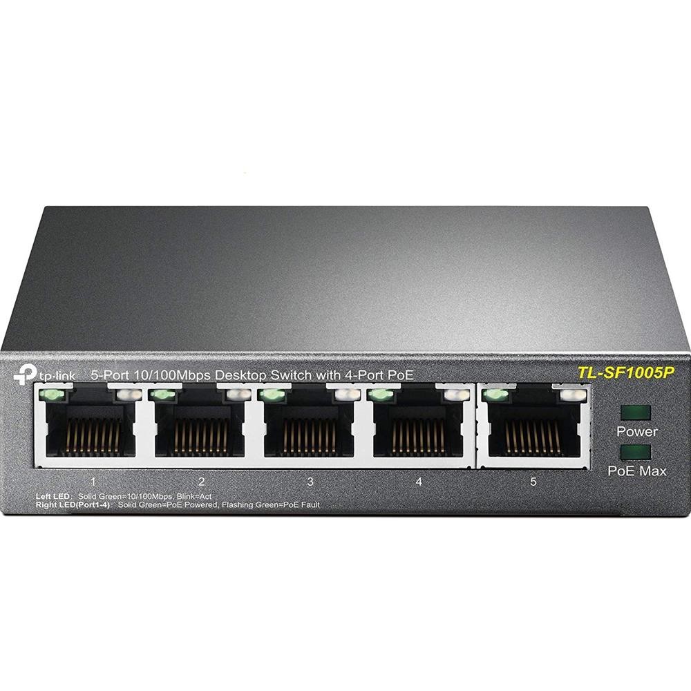Tp-Link Nero Tl-Sf1005p (5 Porte), Switch Di Rete, - Immagine 6
