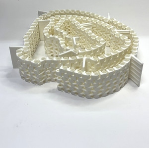 59 IN LENGTH PLASTIC CONVEYOR BELT 2 IN WIDE