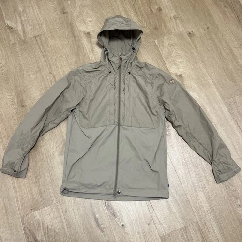 Fjallraven Men's G-1000 Abisko Lite Trekking Jacket Beige Outdoor Coat size M