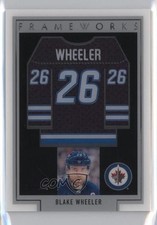 2016-17 SP Game Used Frameworks Blake Wheeler #FW-BW 9mo