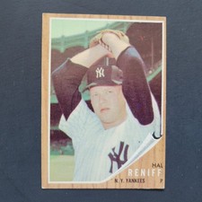 1962 TOPPS BASEBALL CARDS Your Pick Some Ex-Mt  to Mint Finish your set
