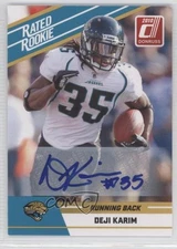 2010 Donruss Rated Rookie Box Set Auto Deji Karim #26 Auto RC