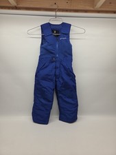 Spyder Kids Snowsuit Bib Pant Blue- Size 3T