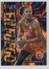 2024 Panini Select WNBA En Fuego Gold Flash Prizm 4/10 Alyssa Thomas #15 3d3