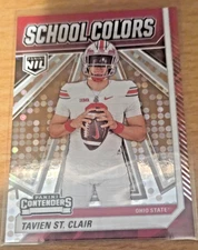 Tavien St. Clair 2024-25 Panini OSU School Colors Donuts parallel # 1