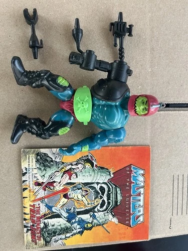 Trap Jaw Complete Mexico Original Vtg 1981 Masters of the Universe He-man figure