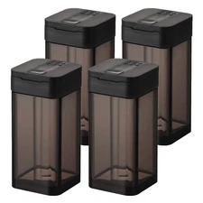 Yamazaki Spice Bottle Tower L (Set of 4) Black