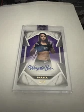 2020 Topps UFC Striking Signatures - Maycee Barber #STS-MB Purple /99 (AU)