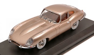 Best Model JAGUAR E TYPE NEW YORK MOTORSHOW 1961 OPALESCENT BRONZE 1:43