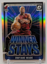 🏀2024-25 Panini Donruss Optic Dwyane Wade #20 Winner Stays Silver Holo Prizm🏀
