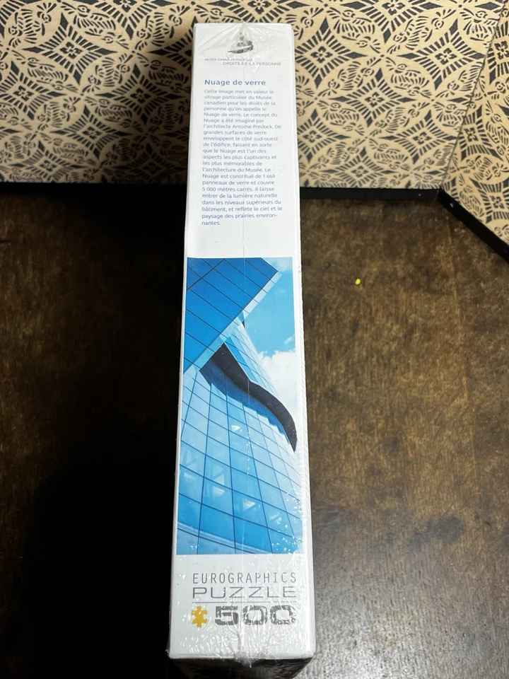 New Eurographics Glass Cloud Building Architecture Puzzle 500-Piece NIB - Image 2 of 4