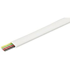Oem Cavo Telefonico Cavo 4 poli 100 m Bianco