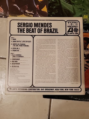 SERGIO MENDES The Beat of Brazil MONO LP 1967 & 5 Other Sergio Mendes Lp's - Picture 8 of 14