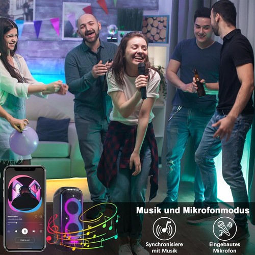 12M(2 Rollen 6M) RGB Neon LED Strip, Flexible Streifen Mit starkem Doppelklebeba - Bild 4 von 11
