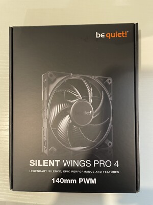 be quiet! Silent Wings 4 140mm Case Fan - Black