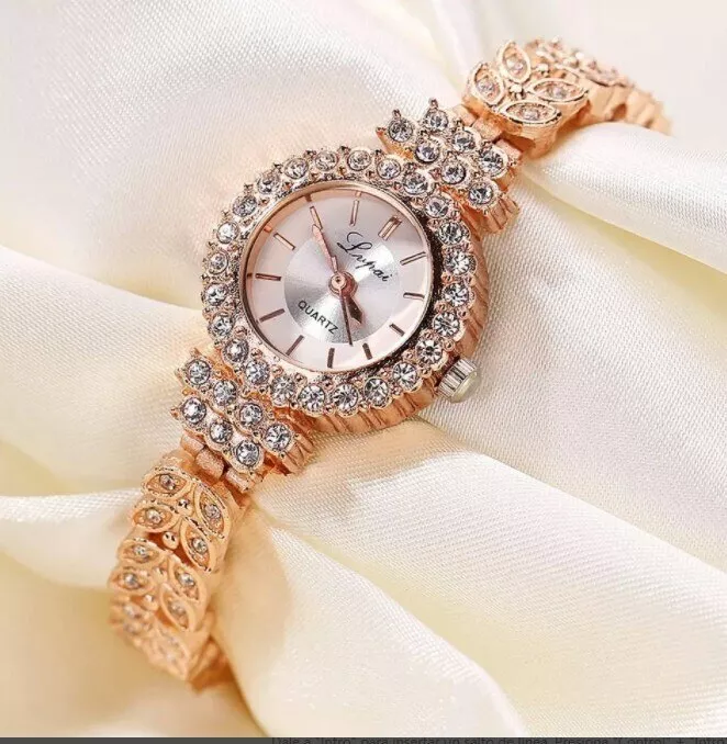 Rose gold clearance watch new look