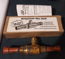 NOS Apollo IIJB Industries Refrigerant Ball Valve 5/8" ODS Extension V34202 57R7