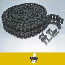50-2  DUPLEX Roller Chain 10FT With 2 Master Links 50-2R  5/8 PITCH