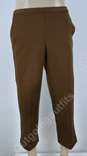 Alfred Dunner Petite Women's Brown Pants Size 10P