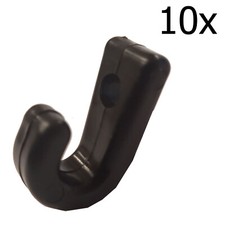 10 x KAYAK LASHING HOOKS TIE DOWN BUNGEE CORD HOLDER trailer marine boat canoe