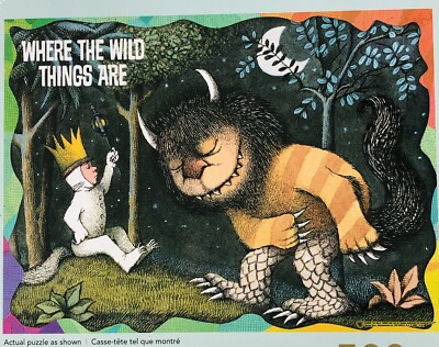 Puzzle 500 Pièces "Where The Wild Things Are" (Max Et Les Maximonstres) - Marque Aquarius