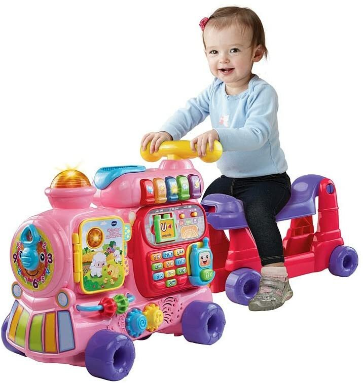 vtech train pink