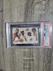 2007 Upper Deck LeBron James Chronology "The LeBrons" Blue Border Card PSA 9