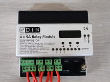 eDIN DIN-RP-05-04 | 4 x 5A Relay Module