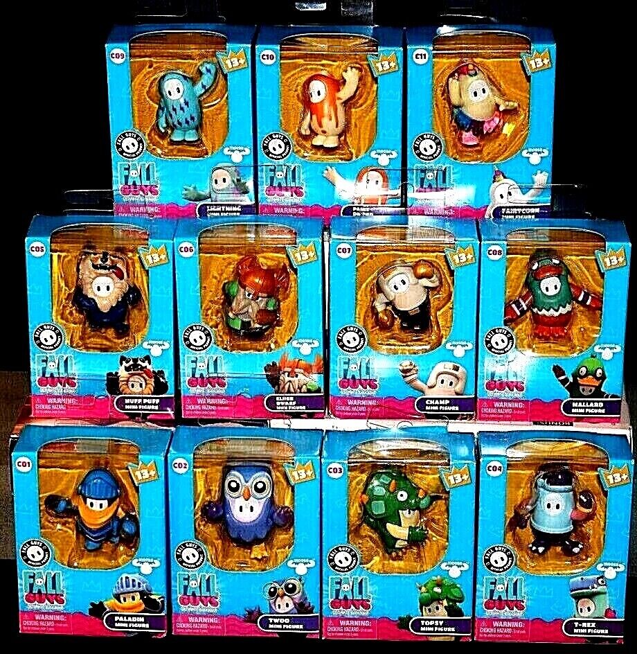 Fall Guys Ultimate KnockOut Mini Figures - Complete Set + 12 Fall Guys Ultimate KnockOut Mini Figures - Complete Set + 12