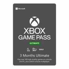 Microsoft Xbox Game Pass Ultimate 3 Month Membership