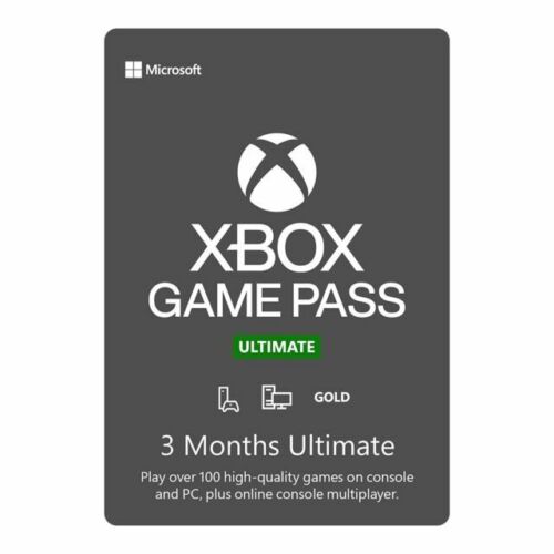 Microsoft Xbox Game Pass Ultimate 3-Monats-Mitgliedschaft - Bild 1 von 1