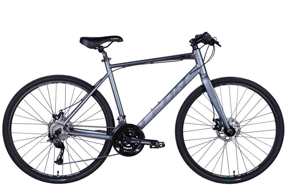 Trekkingbike Citybike 28" Aluminium Scheibenbremsen Grau RH 48 cm Fahrrad
