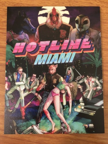 Hotline Miami 1 & 2 PS4 Special Reserve Games 24/1000 (MIT ACRYLKUNSTDRUCKEN) - Bild 3 von 9