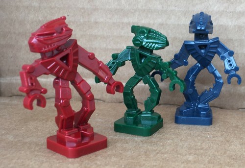 MINIFIGURAS LEGO®-BIONICLE TOA HORDIKA VAKAMA NOKAMA NUJU WHENUA ONEWA + ARMAS - Imagen 7 de 43