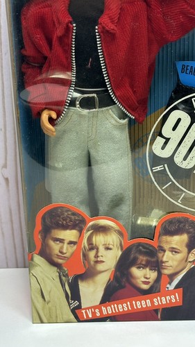 Vintage 1991 Mattel DYLAN McKAY Beverly Hills 90210 bambola 12" Mattel 1574 nuova di zecca - Foto 5 di 17