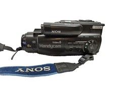 Sony Handycam CCD-FX310 Black Handheld Video-8 AutoFocus 8mm Camcorder Untested