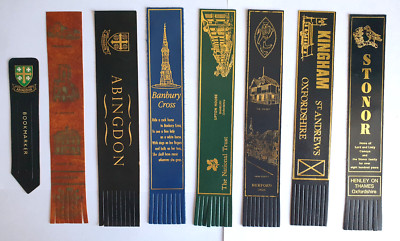 Leather Bookmark Oxford Oxfordshire Banbury Burford Stonor Abingdon Kingham Gift