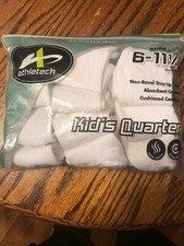 Athletech Kids Quarter Size 6-11 1/2 Socks Pkg. of 10