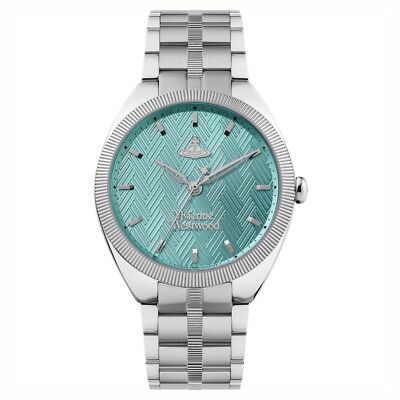 ま*ふ様 Vivienne Westwood 時計 新品 Vivienne Westwood The Mews Ladies Quartz Watch with Turquoise Dia