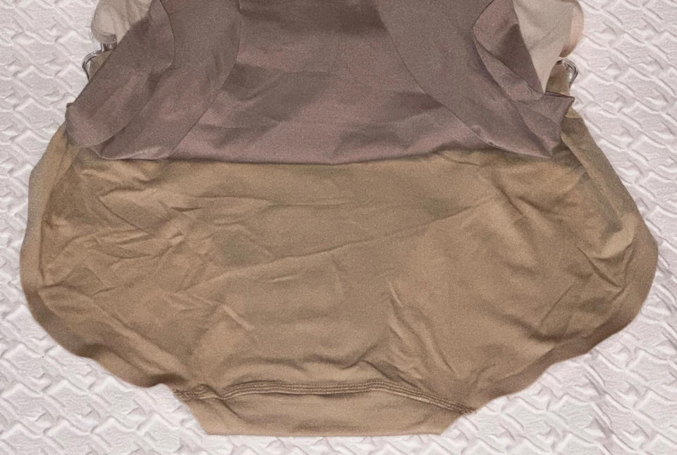 BALI Comfort Revolution Easylite Seamless 3 Pk Hipster Panty Nude Womens M L 2XL - Image 3 of 4