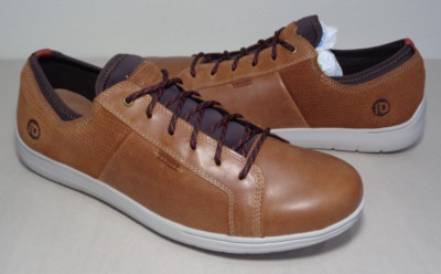 Dunham Size 12 M FITSMART LTT Tan Leather Sneakers New Men's Shoes