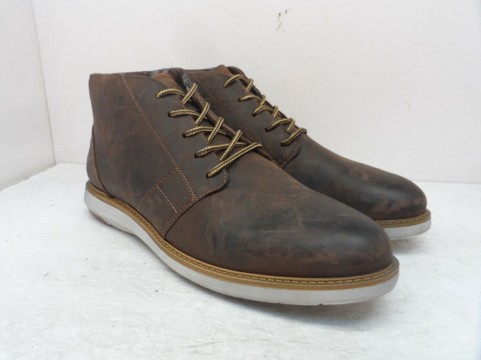 Casual Chukka Boots Brown Leather 