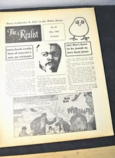 THE REALIST #59 MAY 1965-LEROI JONES